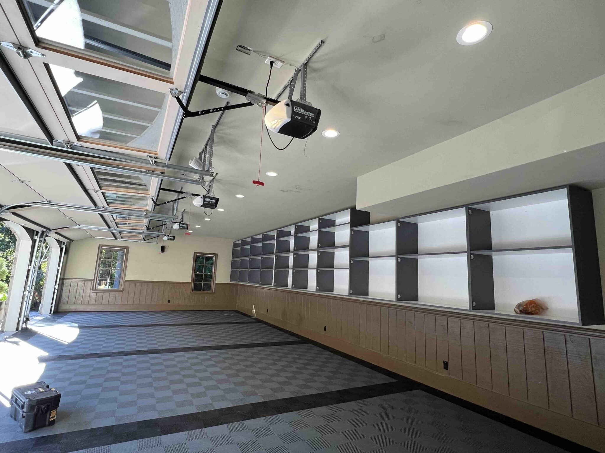 whole entire post garage transformationh.