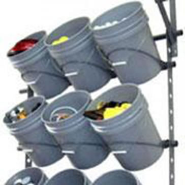 Monkey Bar - 5 Gallon Bucket Holder - Garaginization DFW's Garage