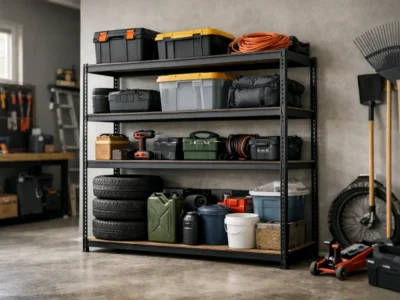 Heavy Duty Shelving System for Garage Use