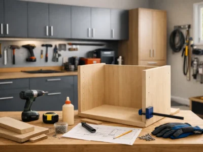 How to Build Custom Garage Cabinets