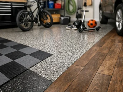 Best Garage Flooring Options for Busy Homes