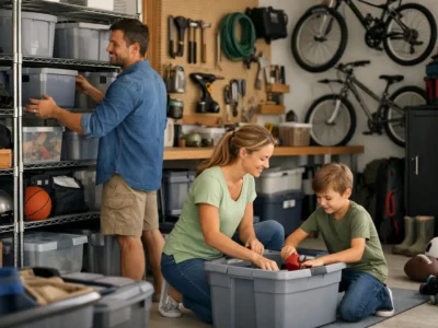 How to Organize a Family Garage Right