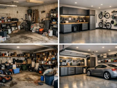7 Garage Makeover Before After Examples That Work