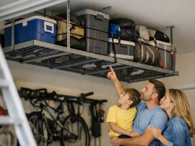 Is Overhead Garage Storage Safe for Families?