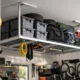 Overhead Rack Safety for an Organized Garage