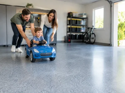 Best Garage Flooring for Families That Holds Up